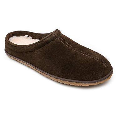 Minnetonka Herren Taylor Suede Indoor & Outdoor Hausschuhe, schokoladenbraun, 43 EU im Sale